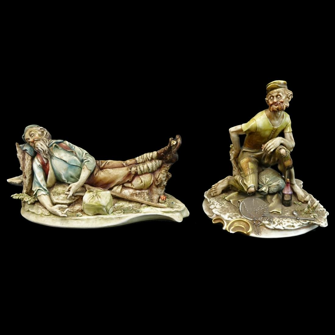 Two (2) Antonio Borsato Porcelain Figurines (1 of 6)