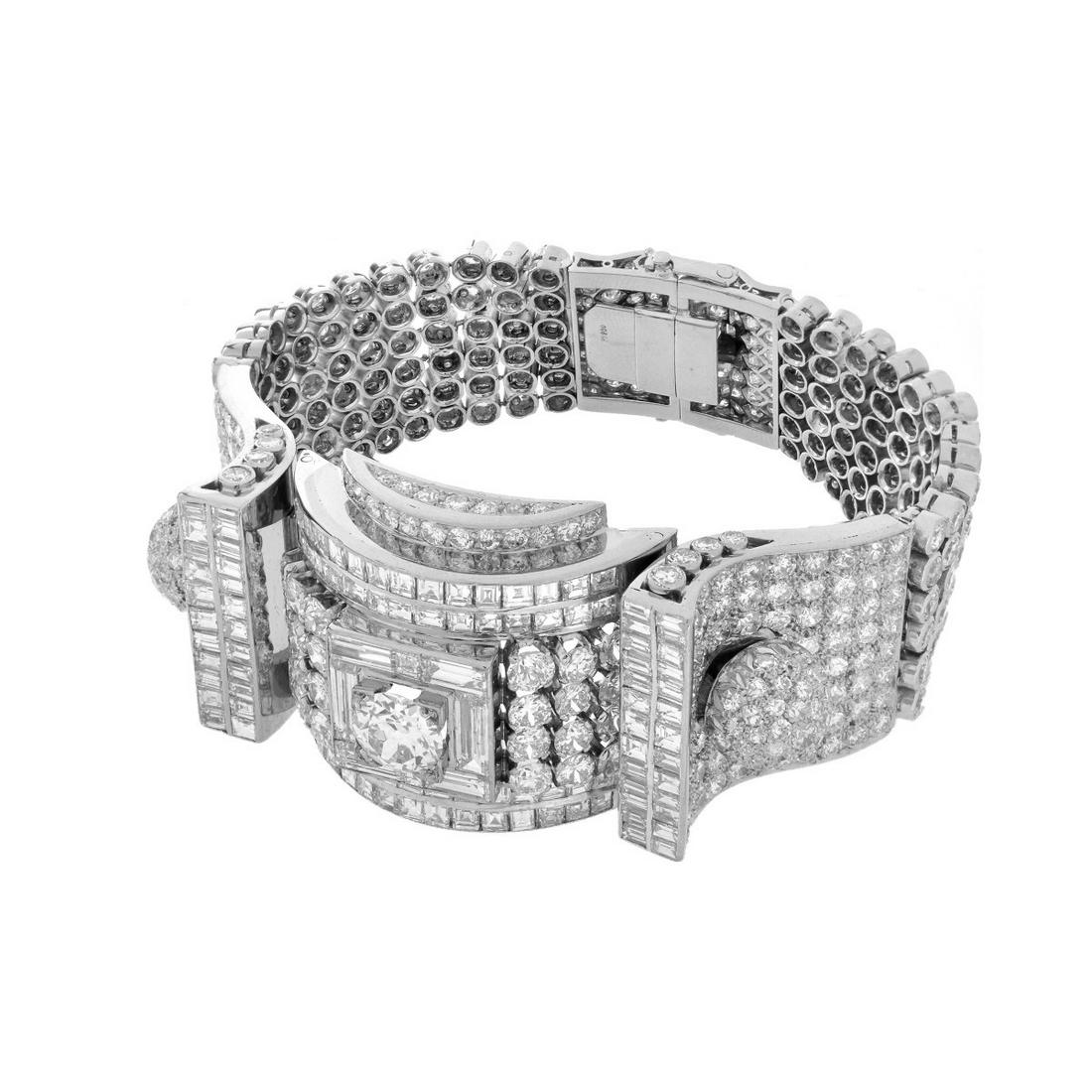 Art Deco Diamond Bracelet (1 of 6)