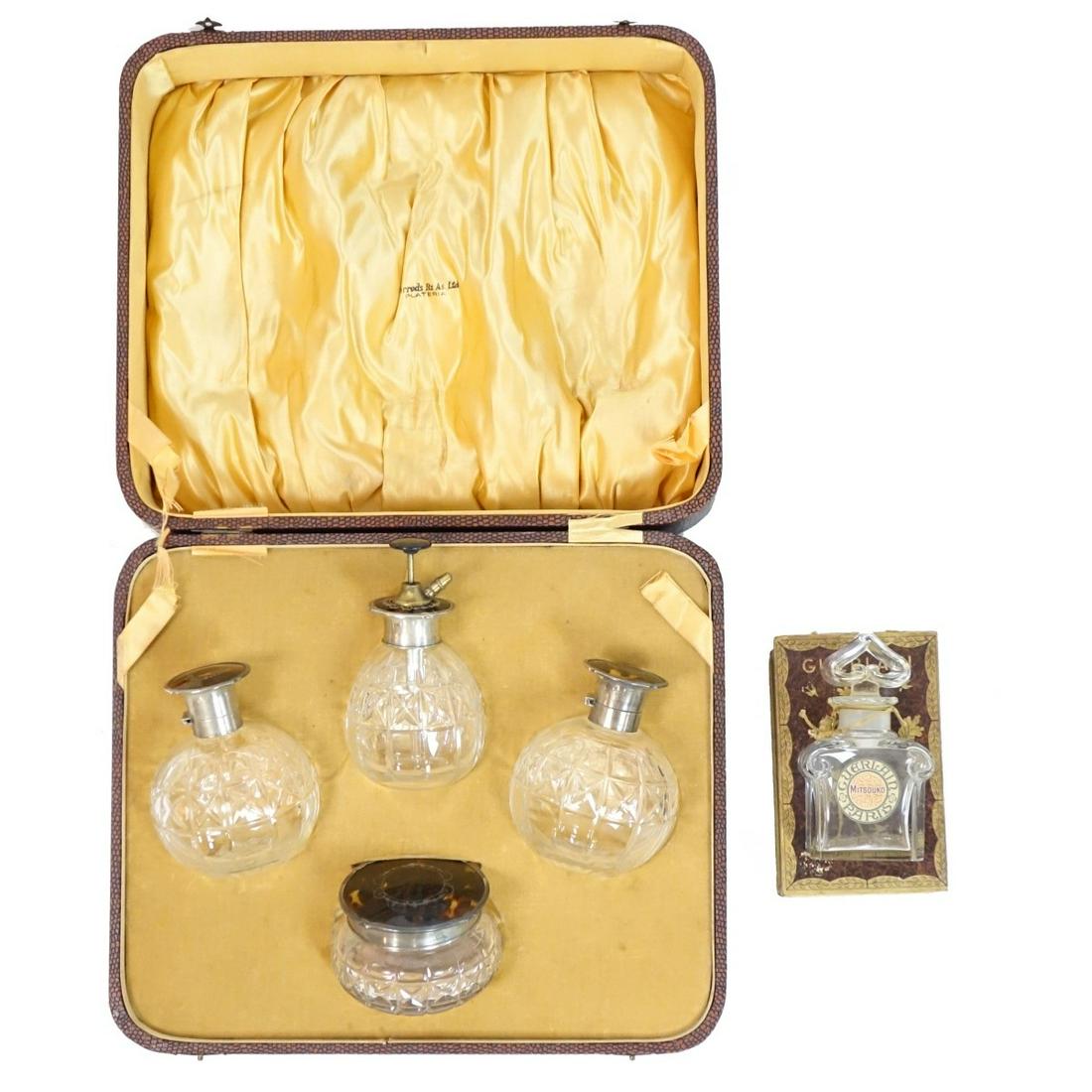 Albert Carter English Silver Vanity Set (1 of 3)