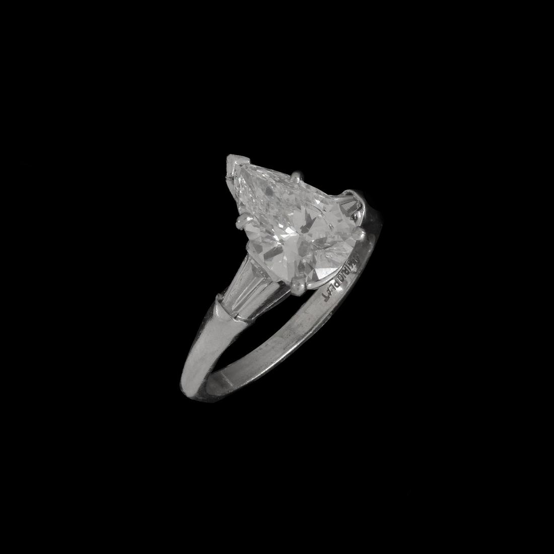 GIA Diamond and Platinum Ring (1 of 7)