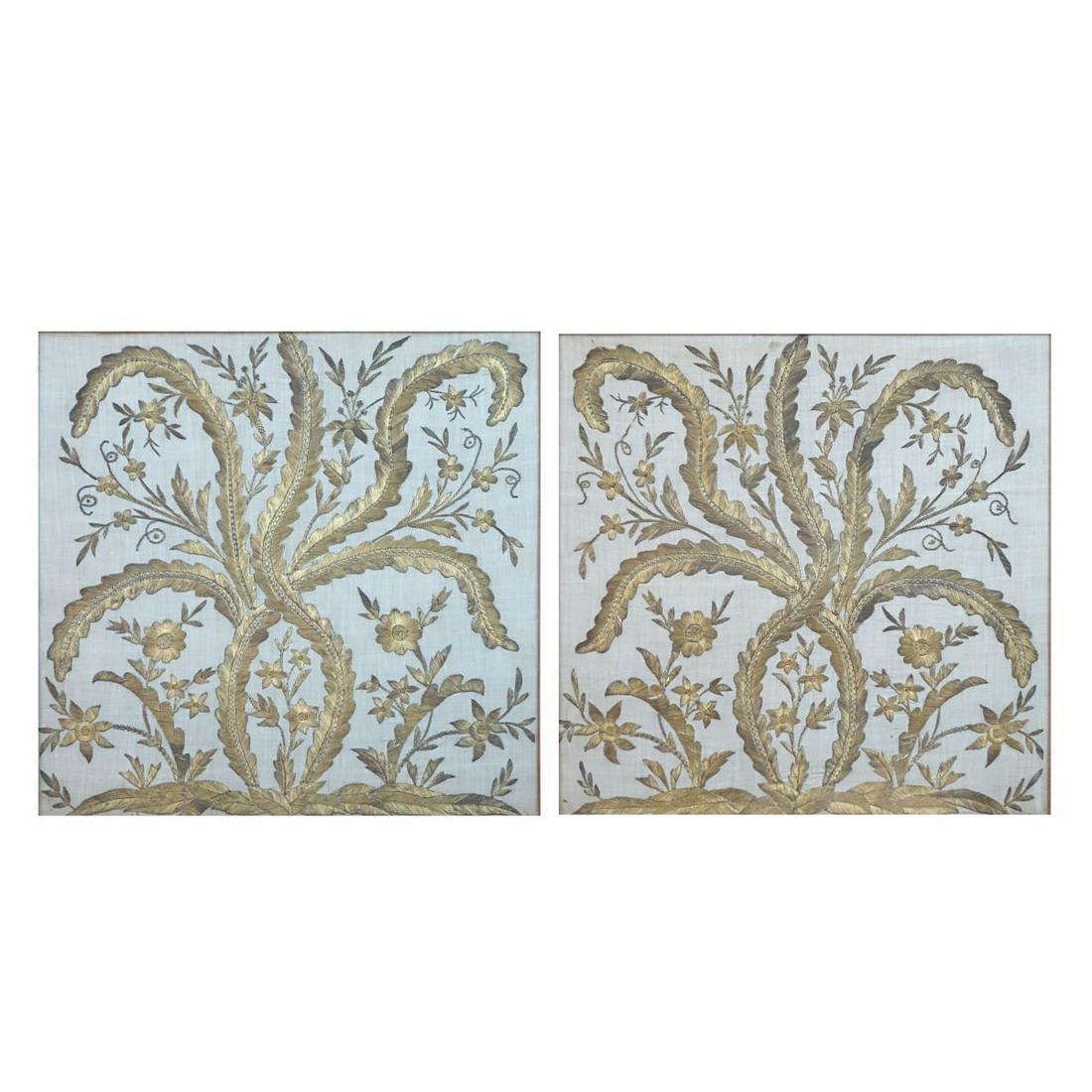 Ottoman Empire Embroidery Panels (1 of 4)