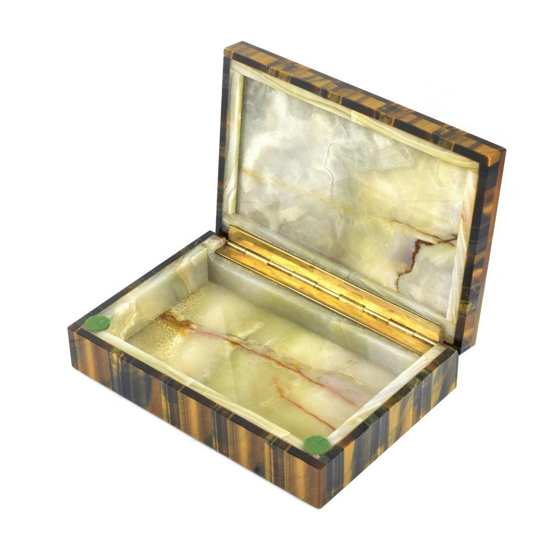 Tiger Eye and Onyx Box (1 of 6)