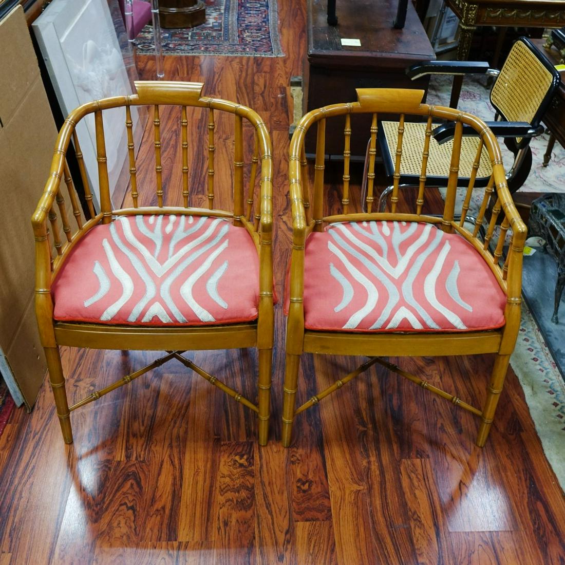 Faux Bamboo Armchairs (1 of 3)