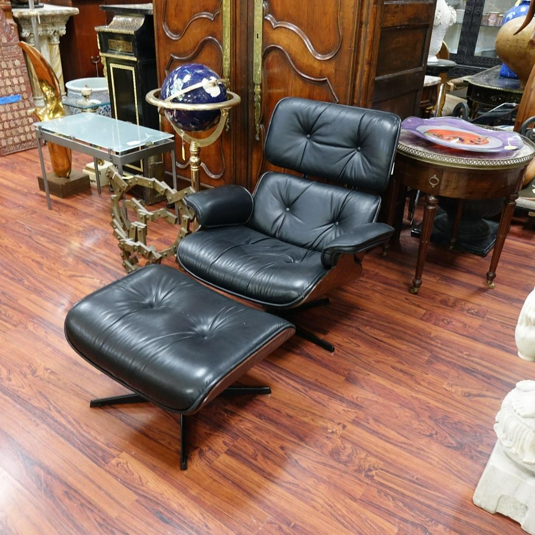 Style of Eames Chair and Ottoman (1 of 3)