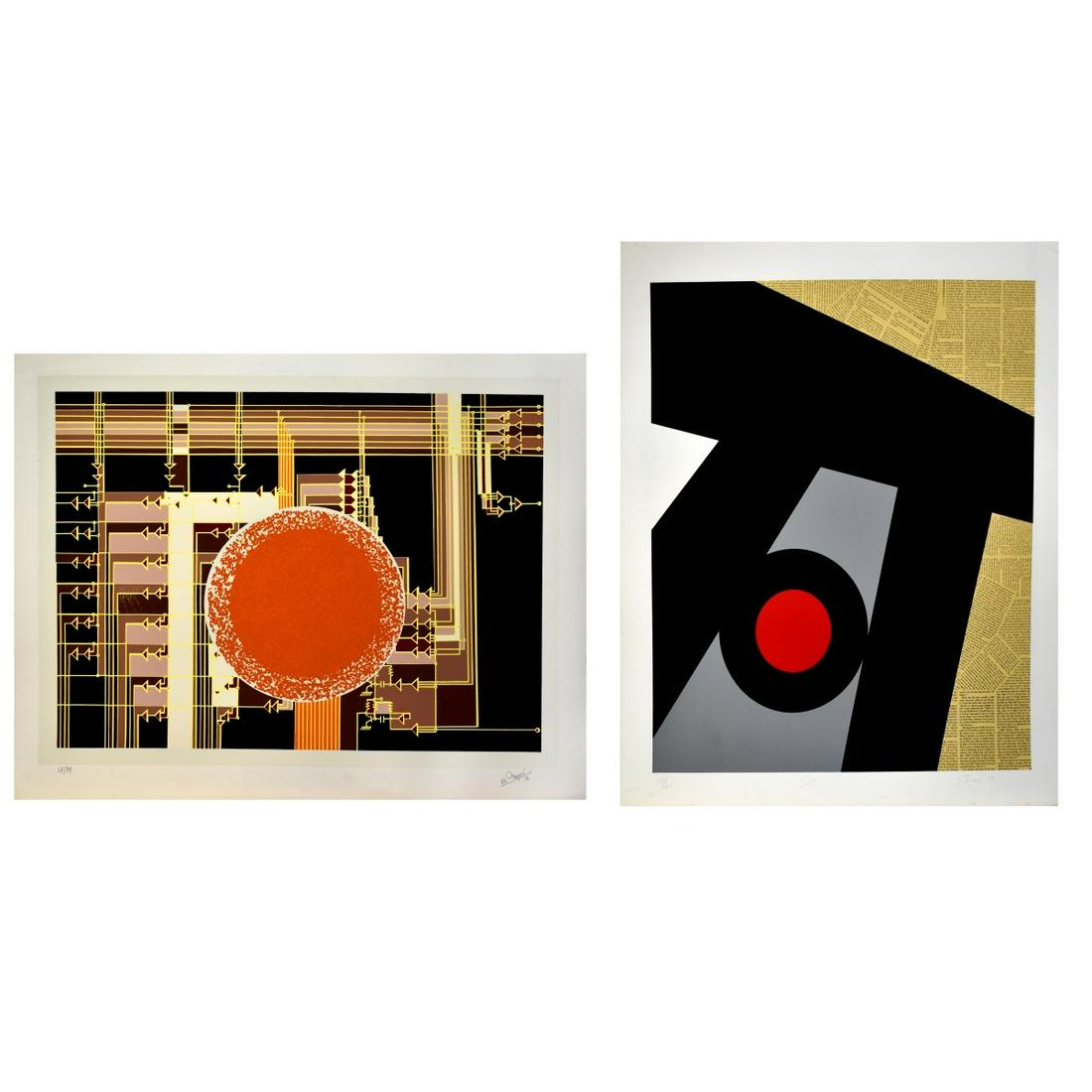 Two (2) Serigraphs (1 of 7)