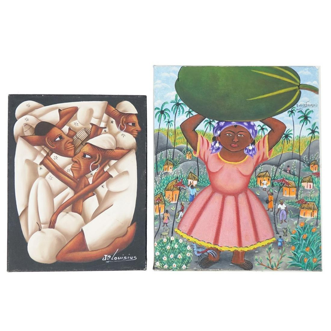 Roger Francois and Jean Bruno Louisius Paintings (1 of 4)