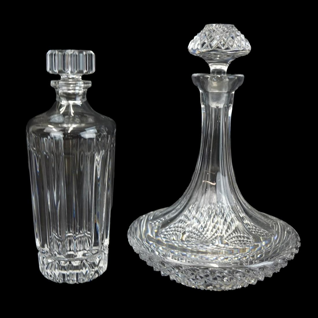 Vintage Cut Crystal Decanters (1 of 3)