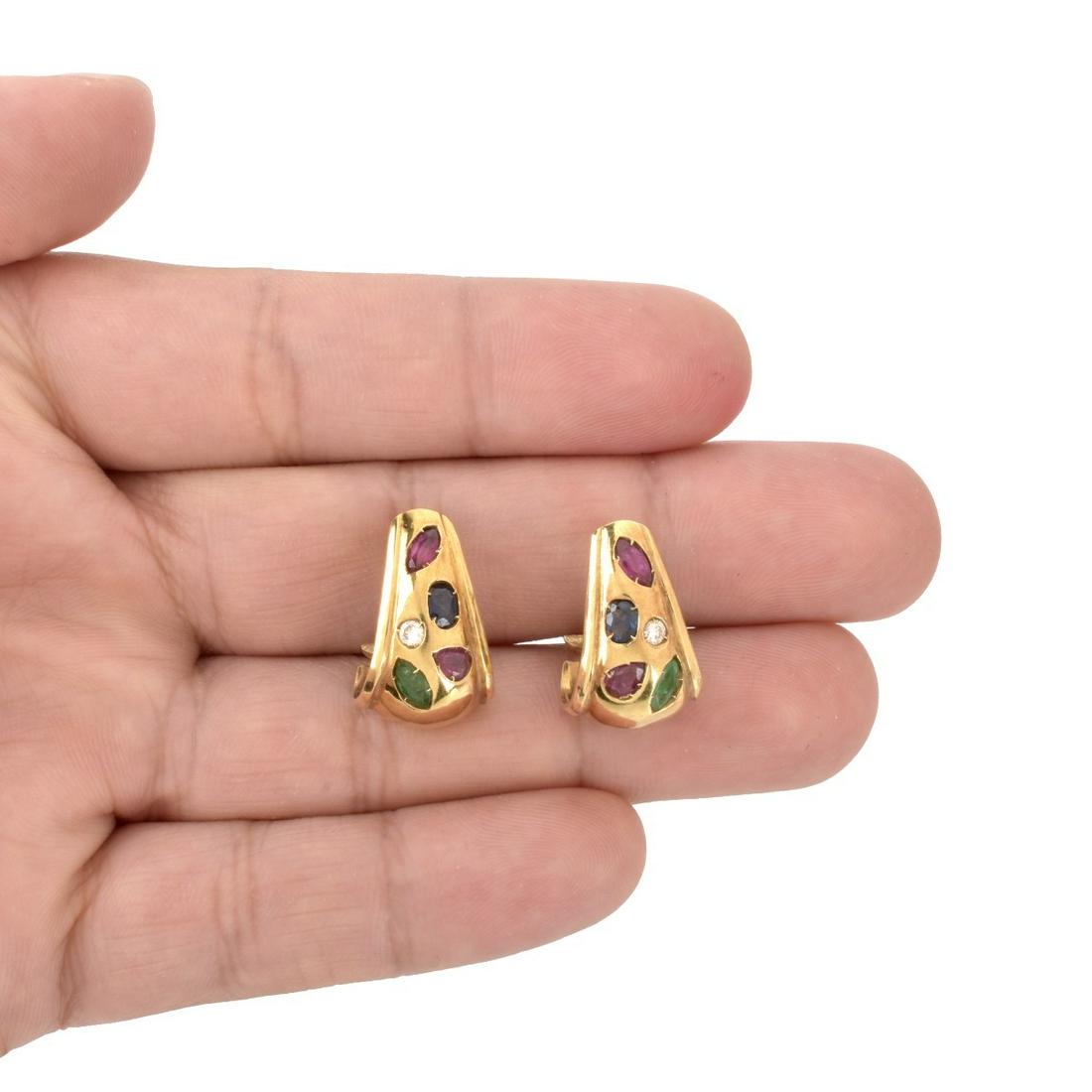 Gemstone and 14K Earrings (1 of 5)
