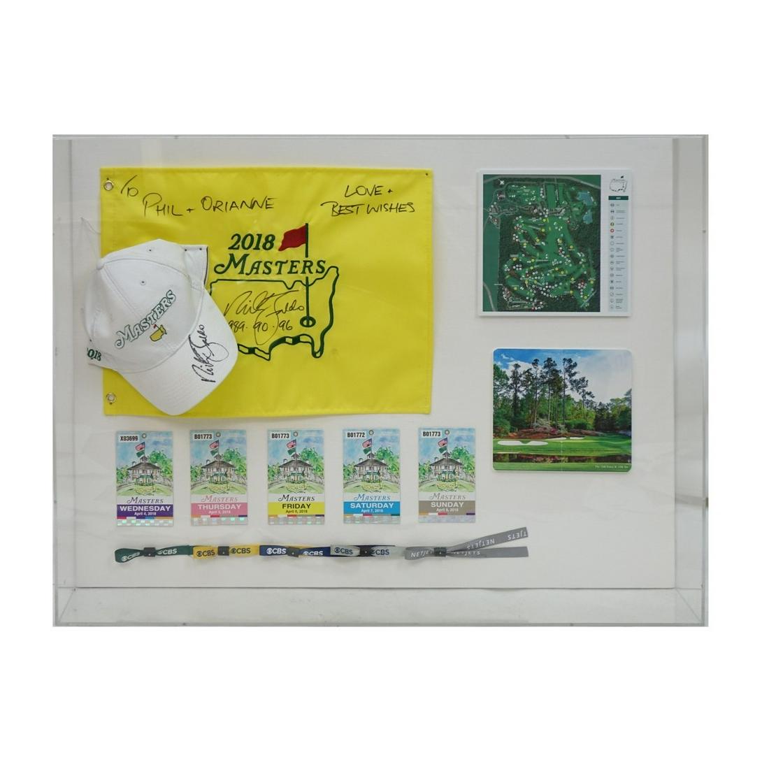 Nick Faldo Signed 2018 Masters Memorabilia (1 of 4)