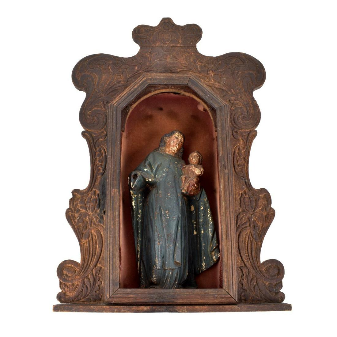 Antique Wall Hanging Icon (1 of 3)