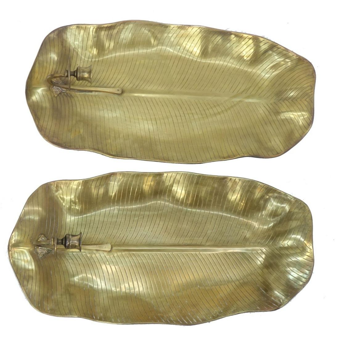 Pair of Brass Sconces (1 of 3)