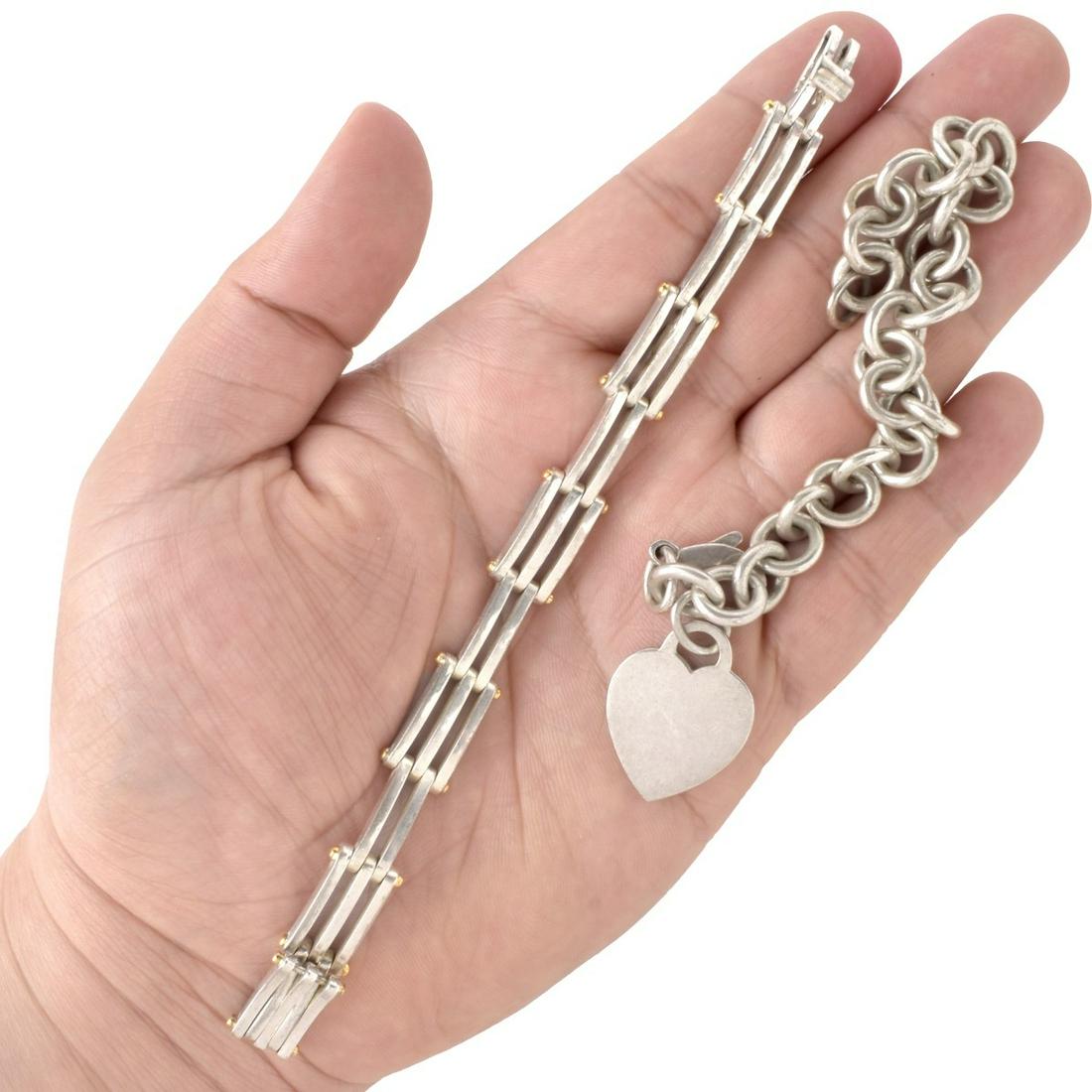 Two Sterling Silver Bracelets (1 of 3)
