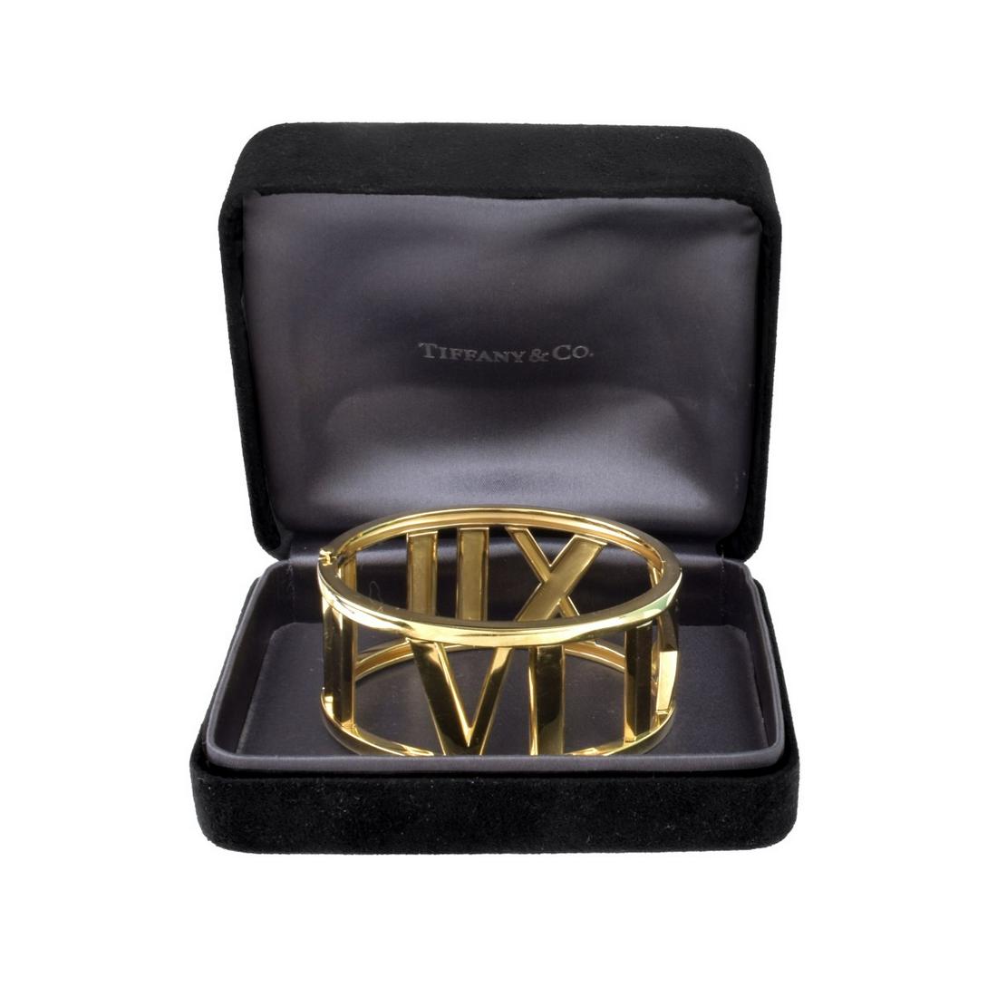 Tiffany & Co 18K Atlas Bracelet (1 of 6)