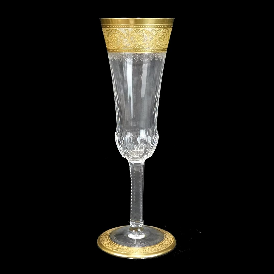 St. Louis Thistle Gold Champagne Flutes (1 of 3)