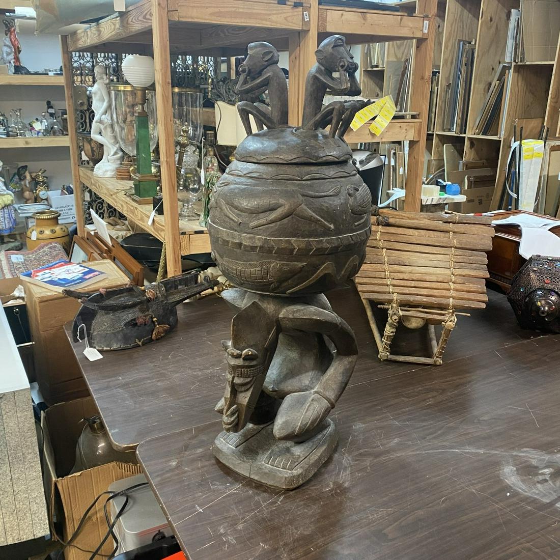 African Sculpture with Cover (1 of 8)