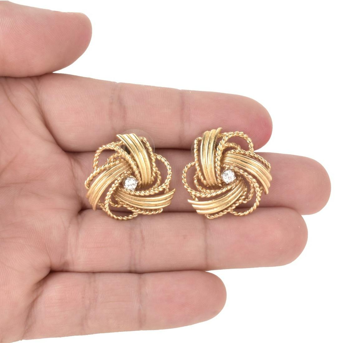 Diamond and 14K Earrings (1 of 5)