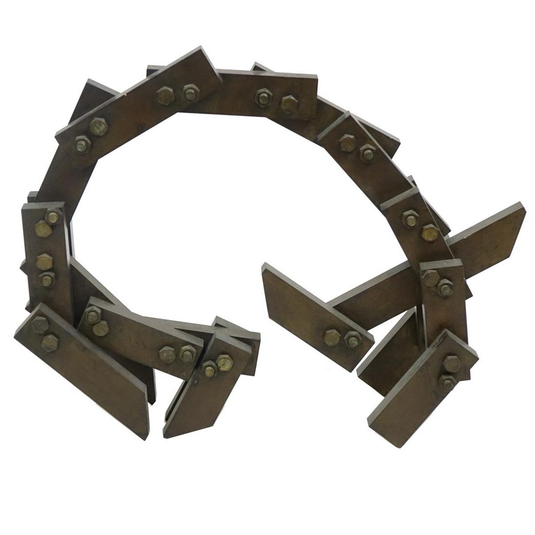 Larry Mohr, American (1921 - 2013): Larry Mohr, American (1921 - 2013) Artist Proof Bronze Sculpture "Bull II, 1988" Signed, Titled, and Dated. Measures 15" x 19" x 6". Provenance: Estate of Larry Mohr. Larry Mohr was an accomplished sc