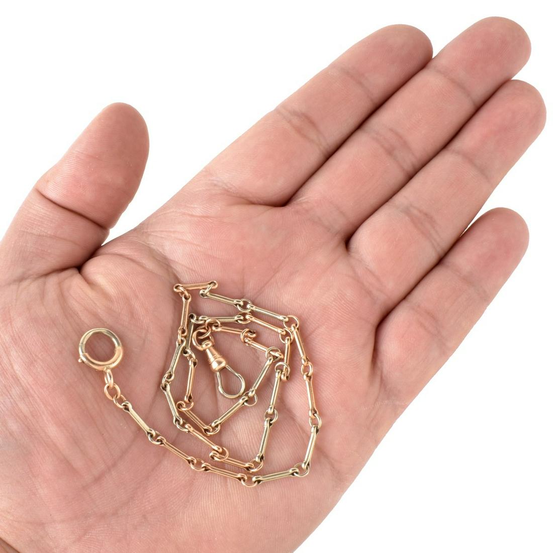 14K Pocket Watch Chain (1 of 3)