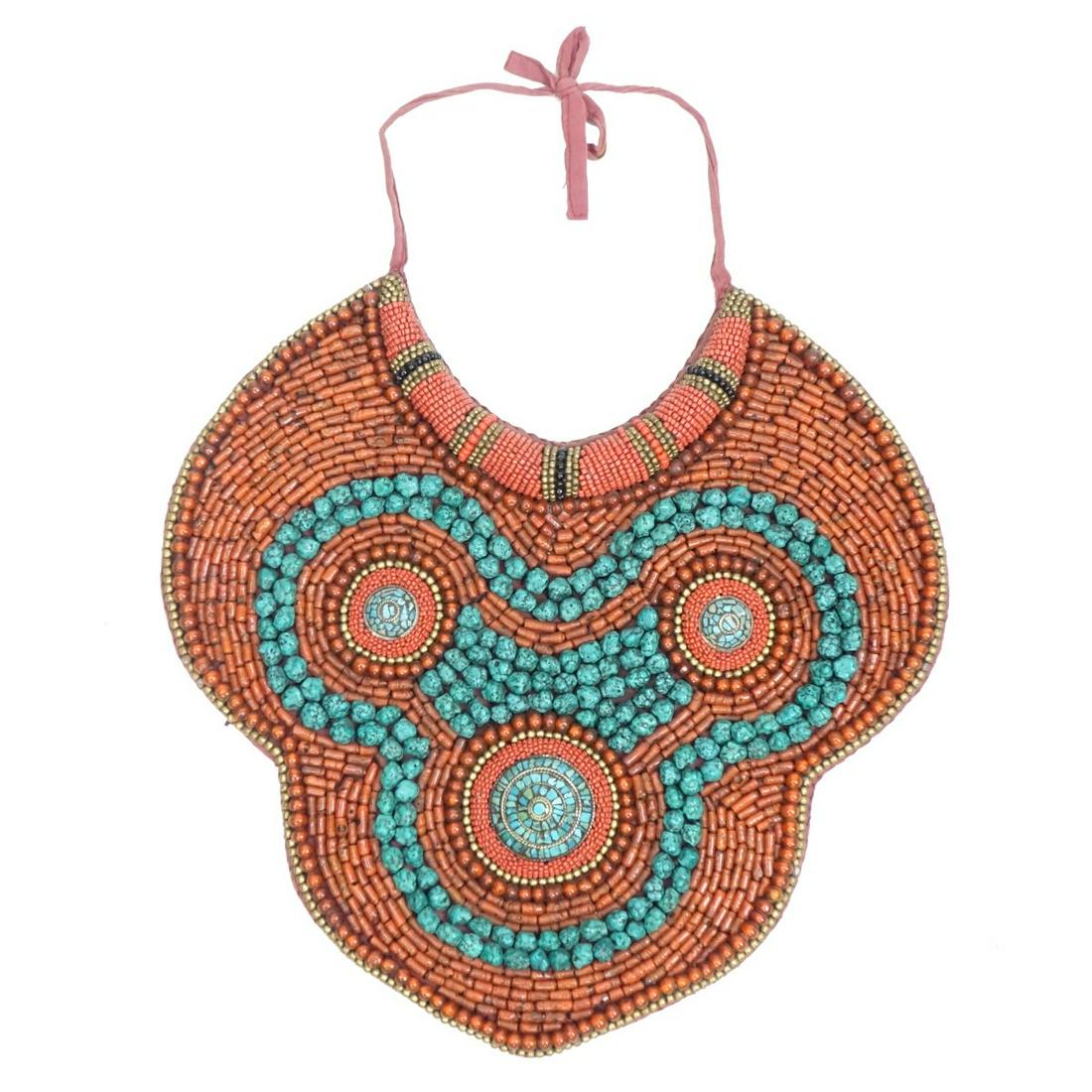 Tibetan Gemstone Necklace (1 of 2)