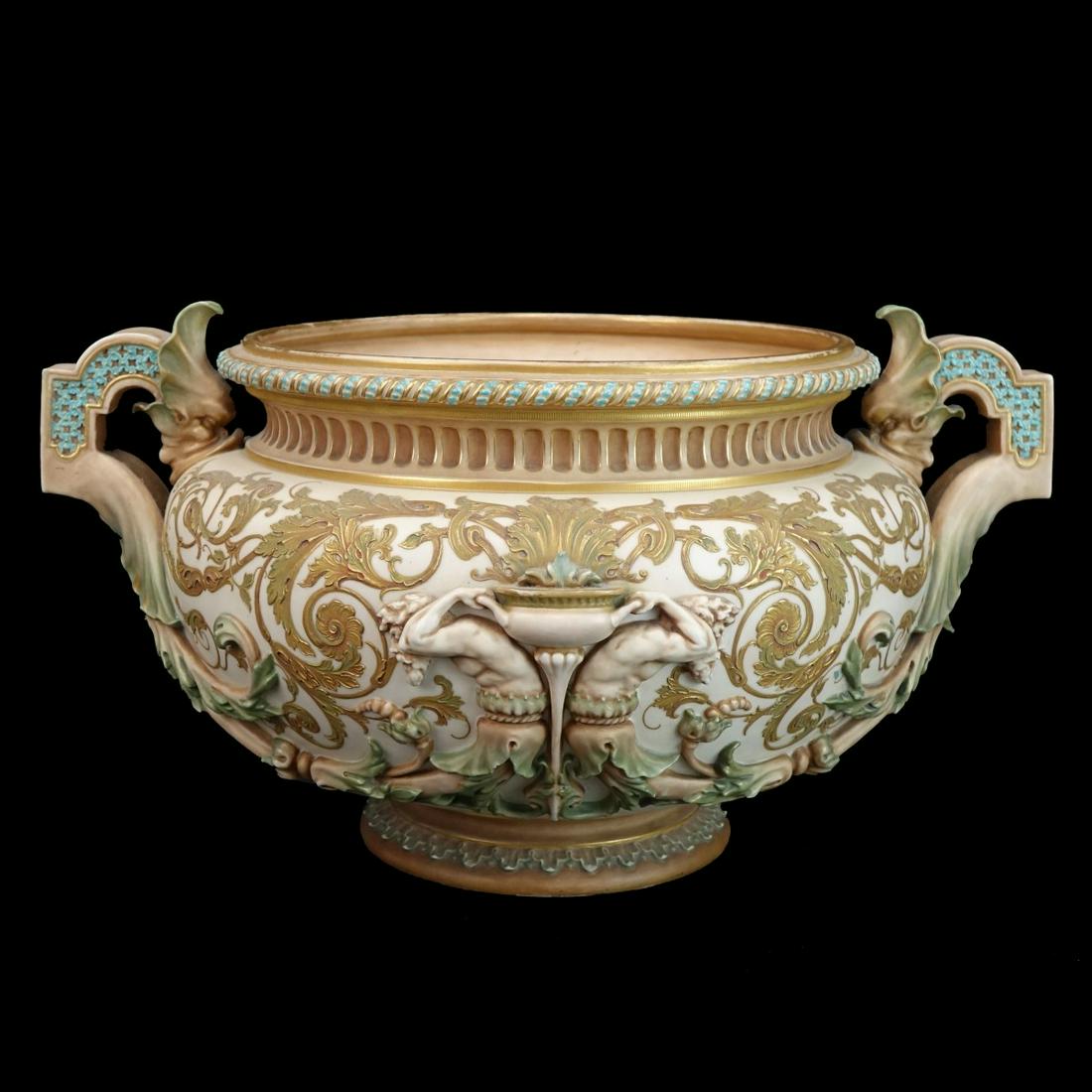 Royal Worcester Jardiniere (1 of 4)