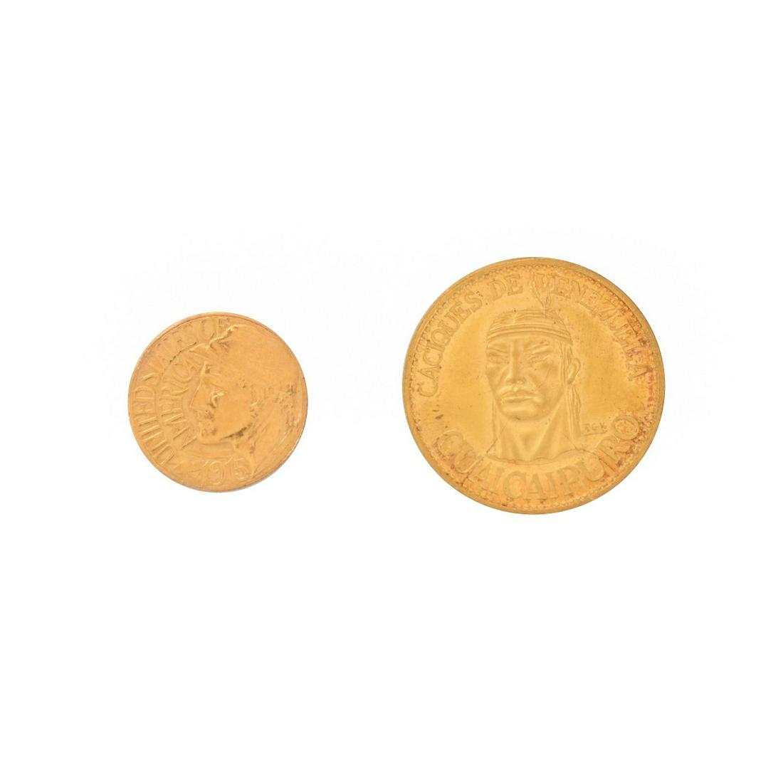 Two Gold Coins (1 of 2)