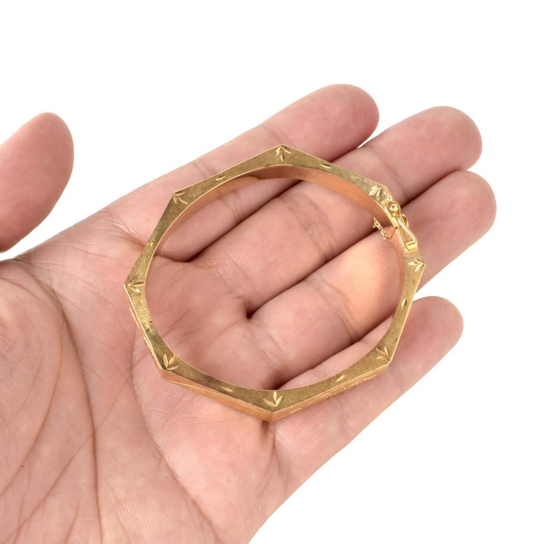 14K Bangle Bracelet (1 of 3)