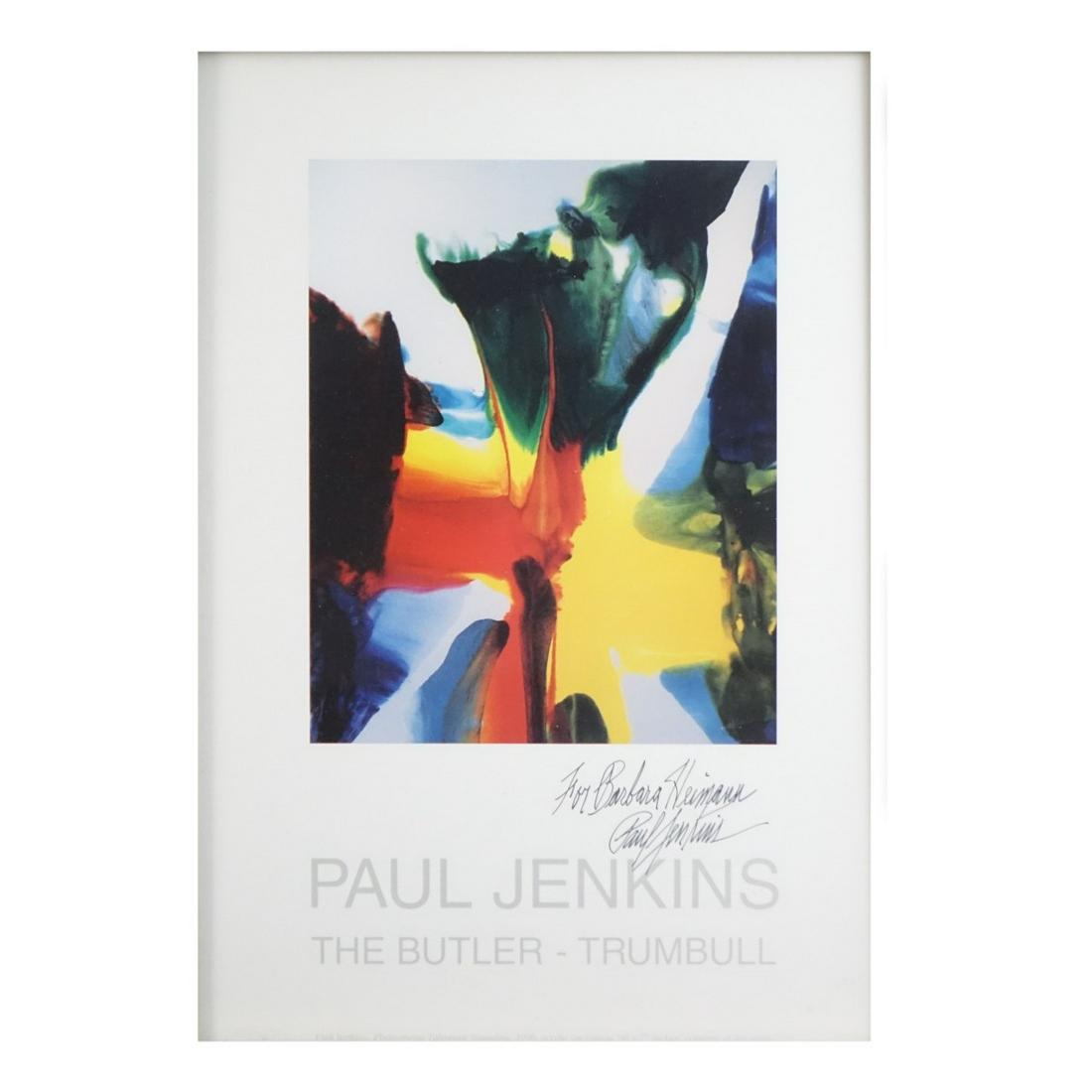 Autographed Paul Jenkins Poster (1 of 5)