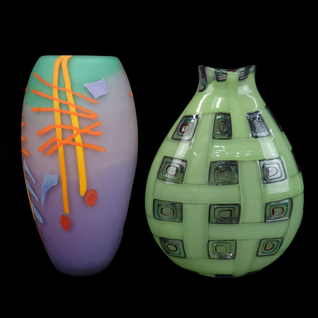 Art Glass Vases (1 of 4)