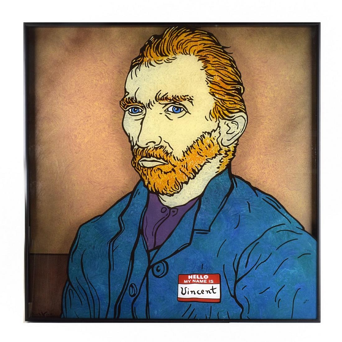 Unknown Artist "Portrait of Van Gogh" (1 of 3)