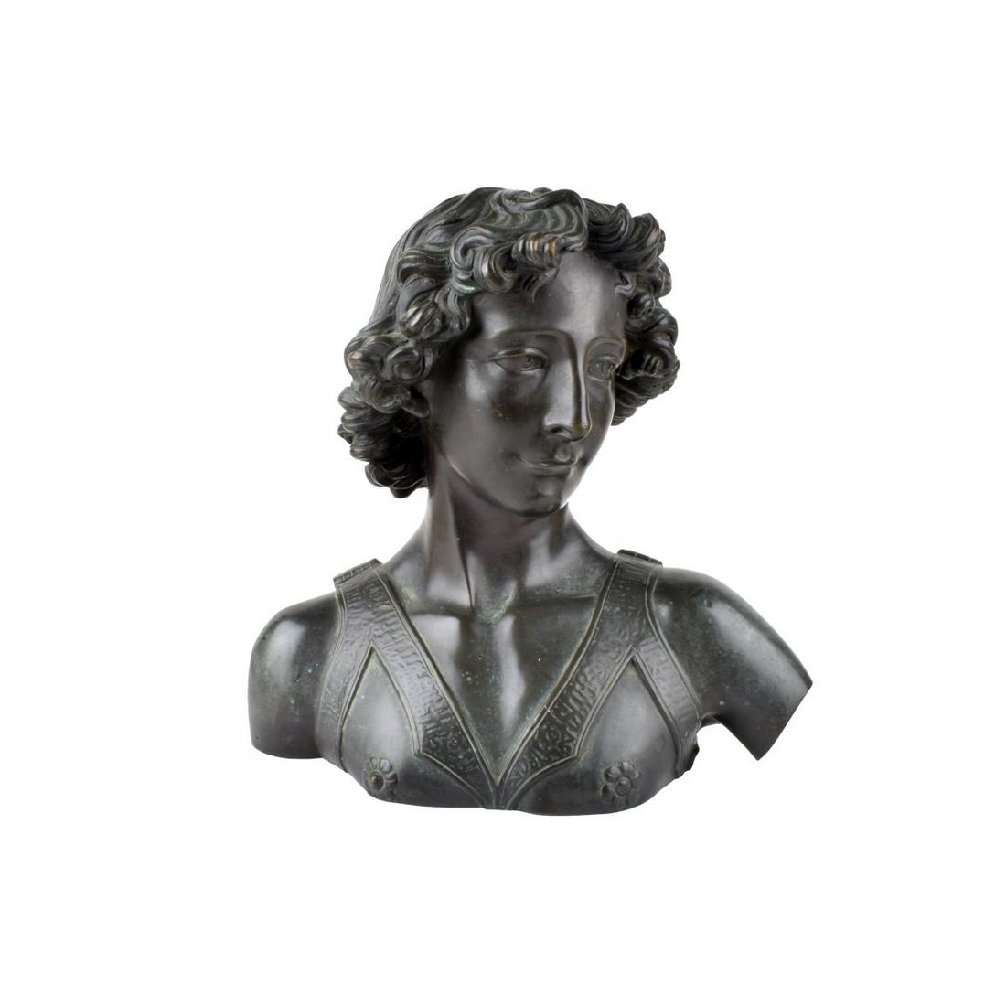 Neoclassical Bronze Bust (1 of 4)