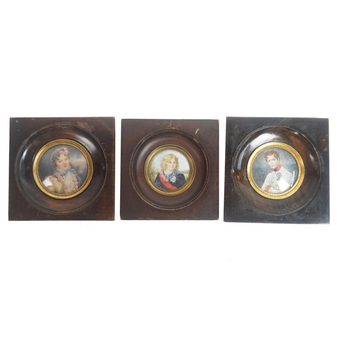 Antique Miniature Portraits (1 of 2)