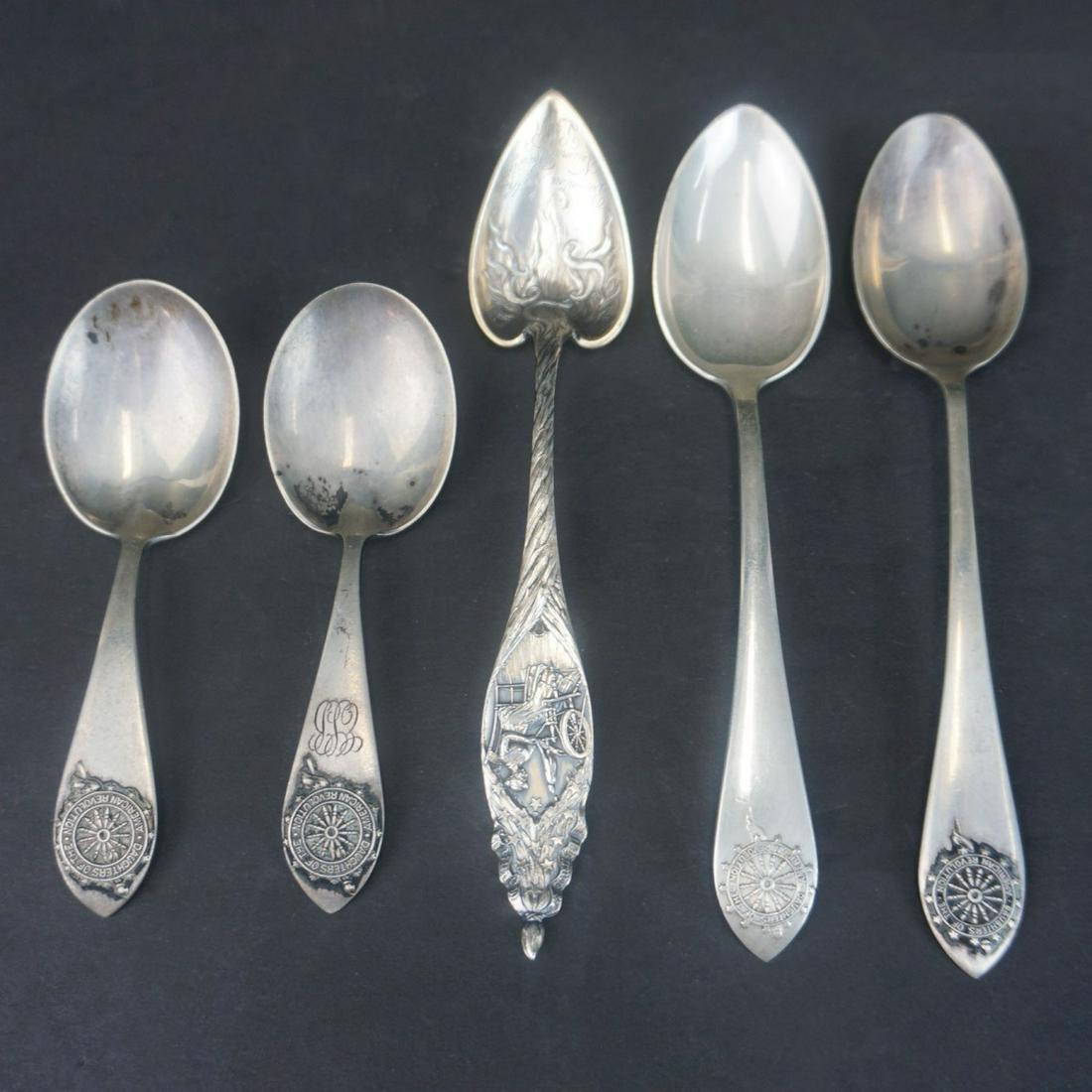 DAR Silver Souvenir Spoons (1 of 3)