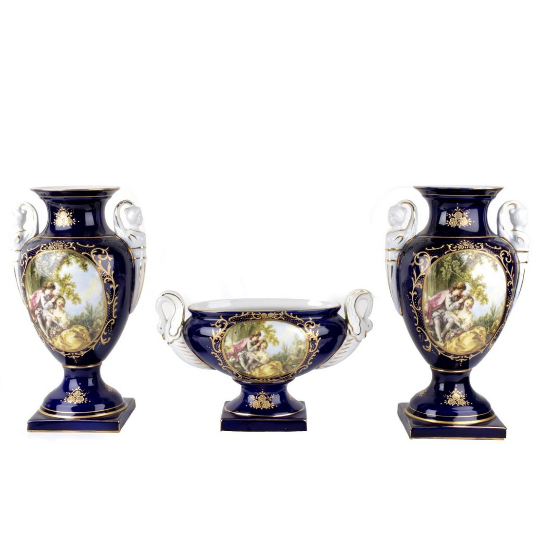 Limoges Garniture Set (1 of 5)