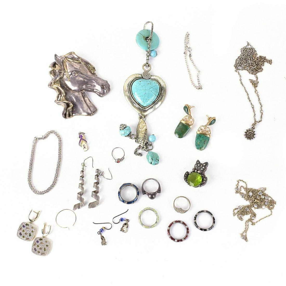 Costume and Silver Jewelry (1 of 1)