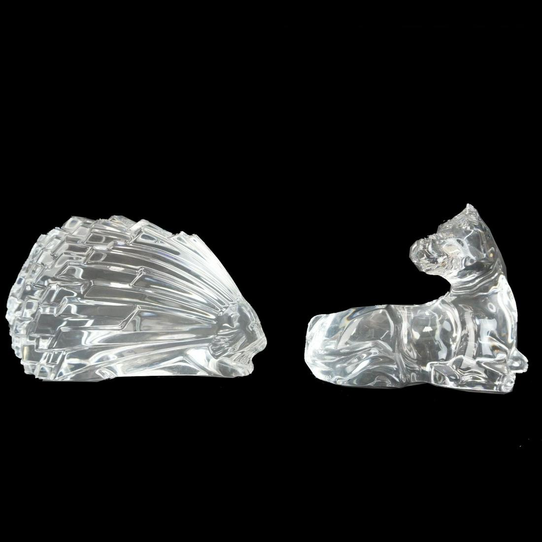 Baccarat Figurines (1 of 4)