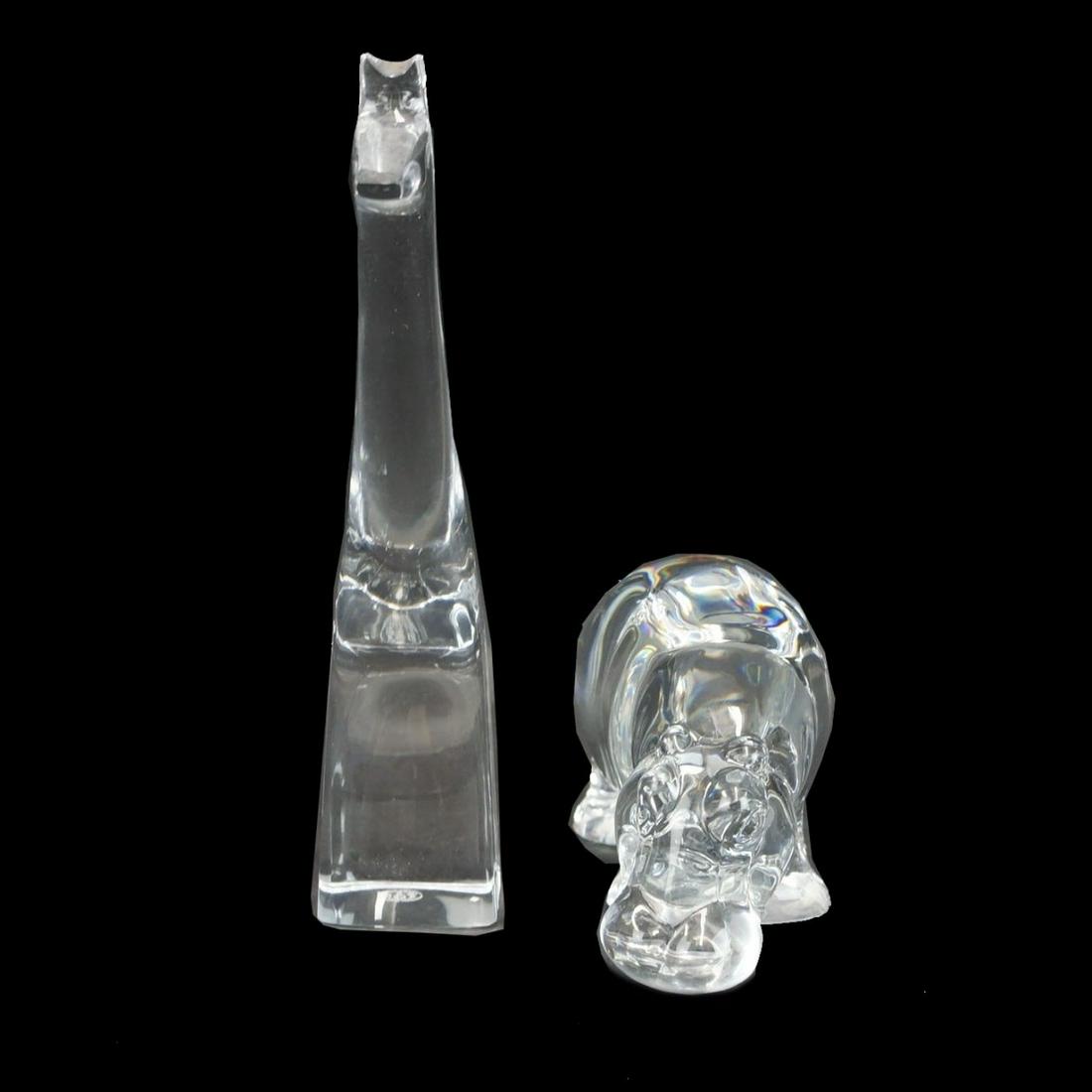 Baccarat Figurines (1 of 4)