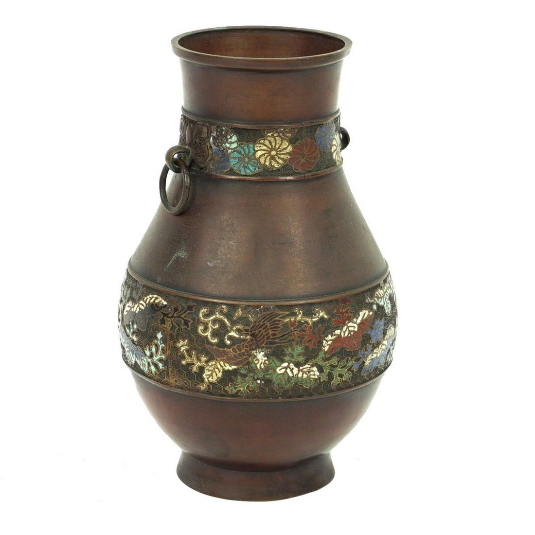 Japanese Bronze Vase (1 of 3)