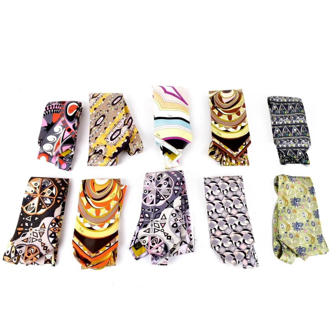 emilio pucci men's ties