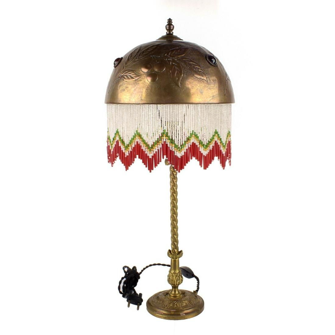 Mnnr: Georges Leleu Art Deco Lamp (1 of 3)