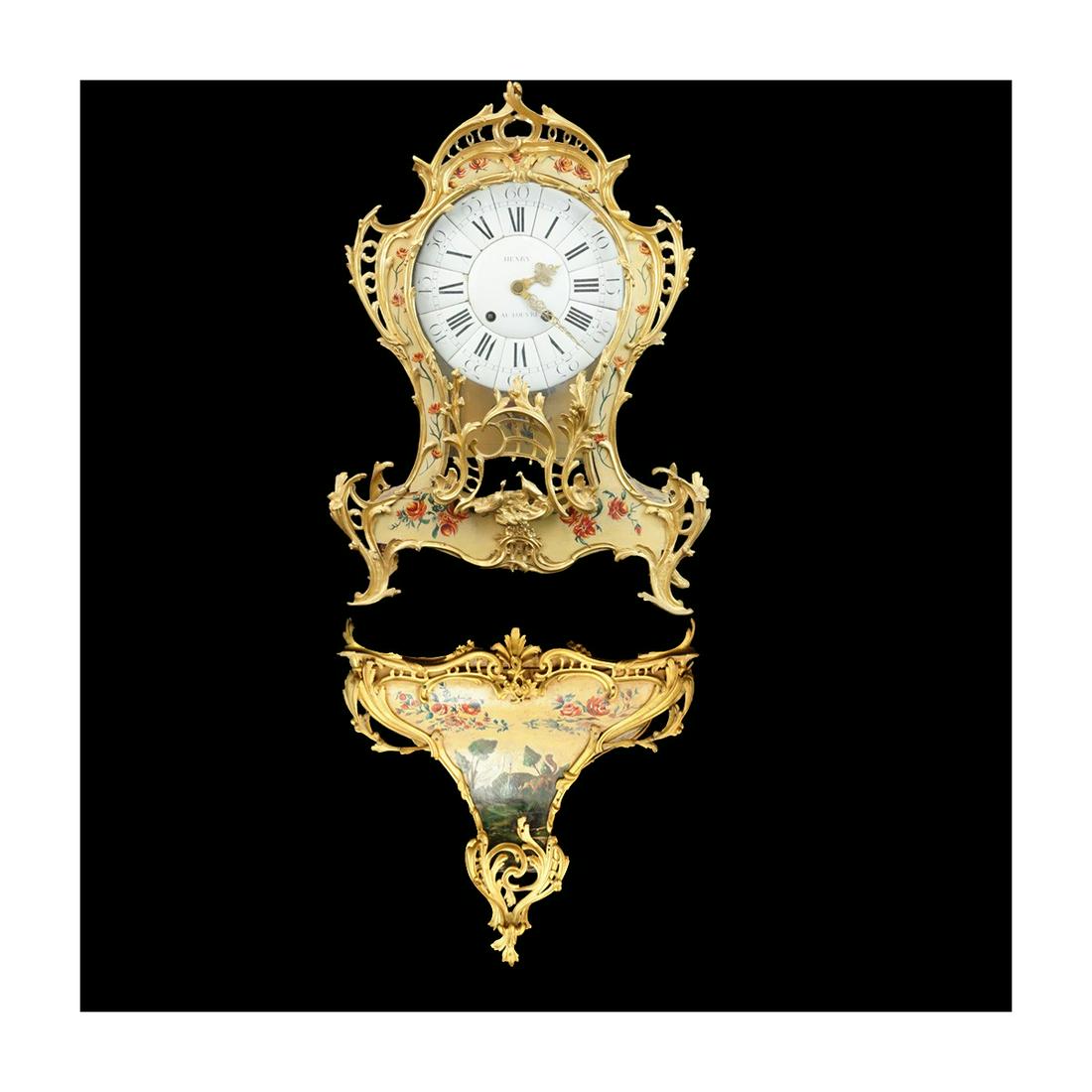 Louis XV Period Bracket Clock (1 of 3)