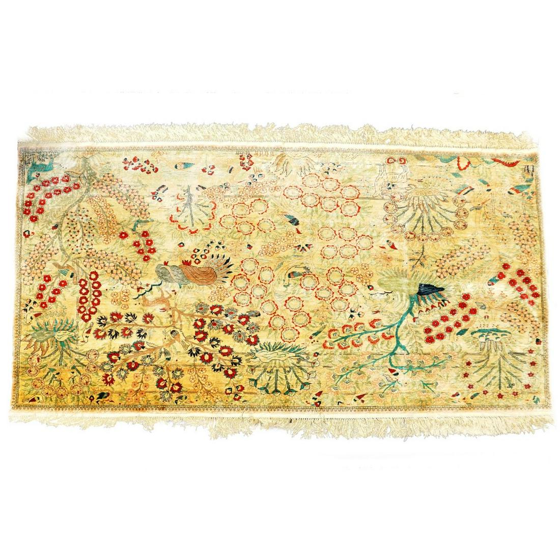 Persian Silk Rug (1 of 3)