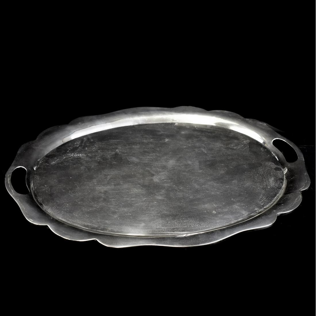 Mexican Sterling Silver Tray (1 of 3)