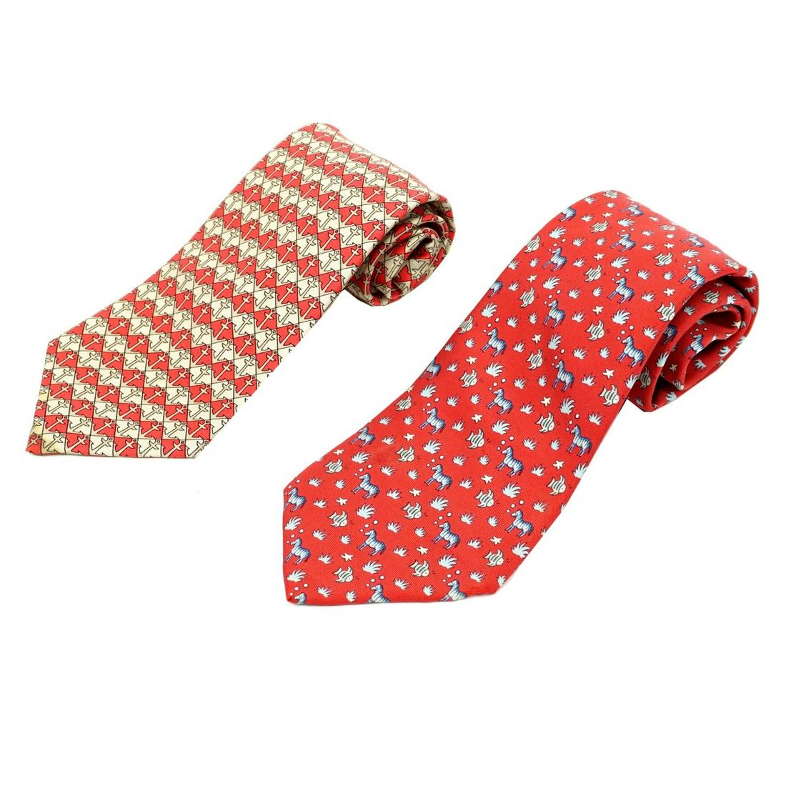Hermes Ties (1 of 3)