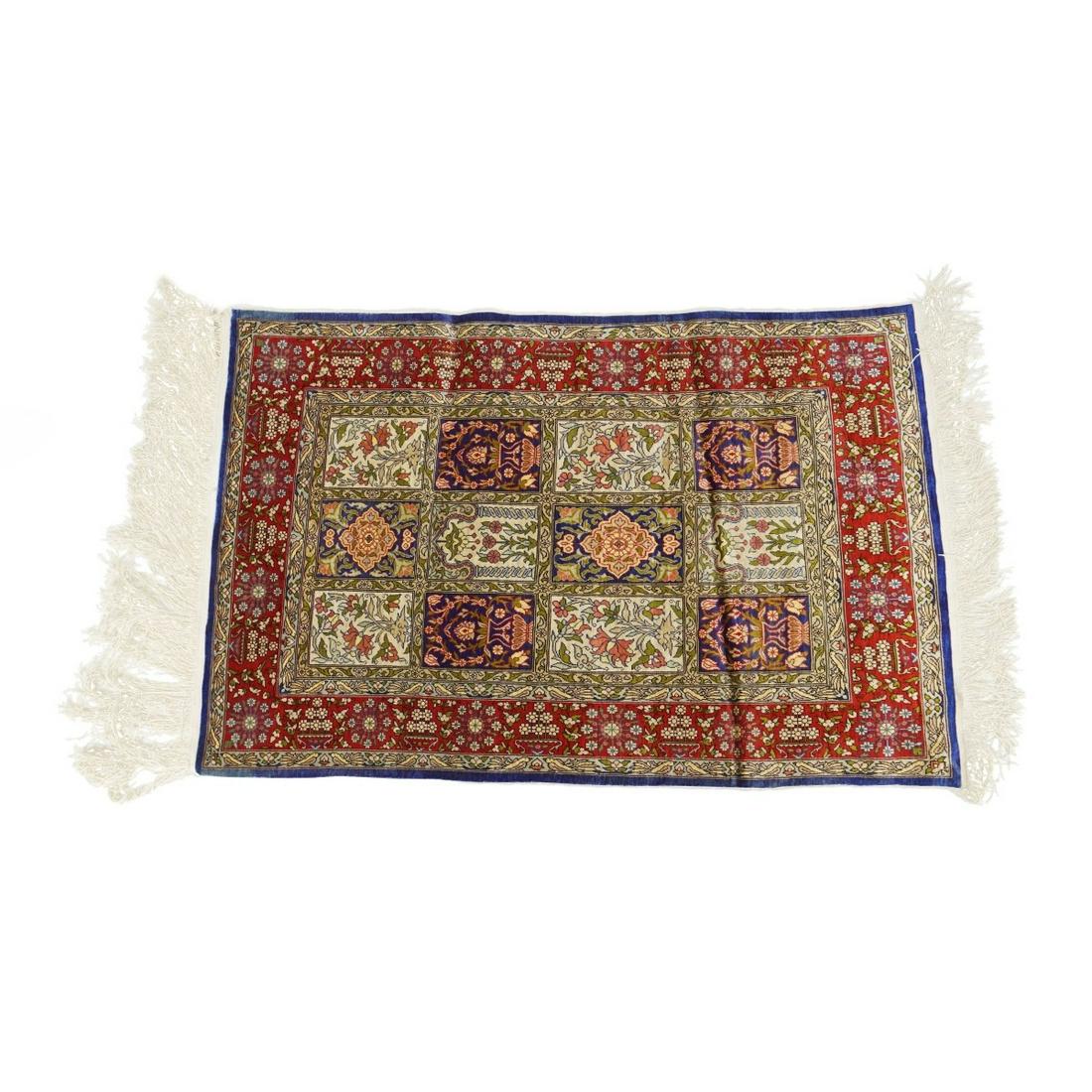Persian Silk Rug (1 of 3)