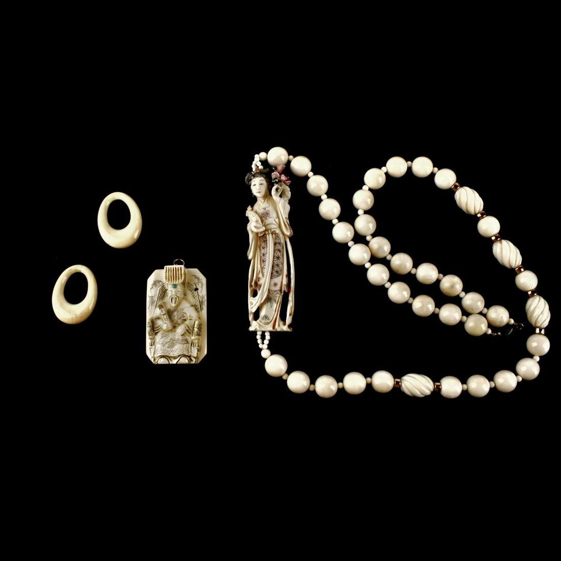 Asian Carved Jewelry (1 of 4)