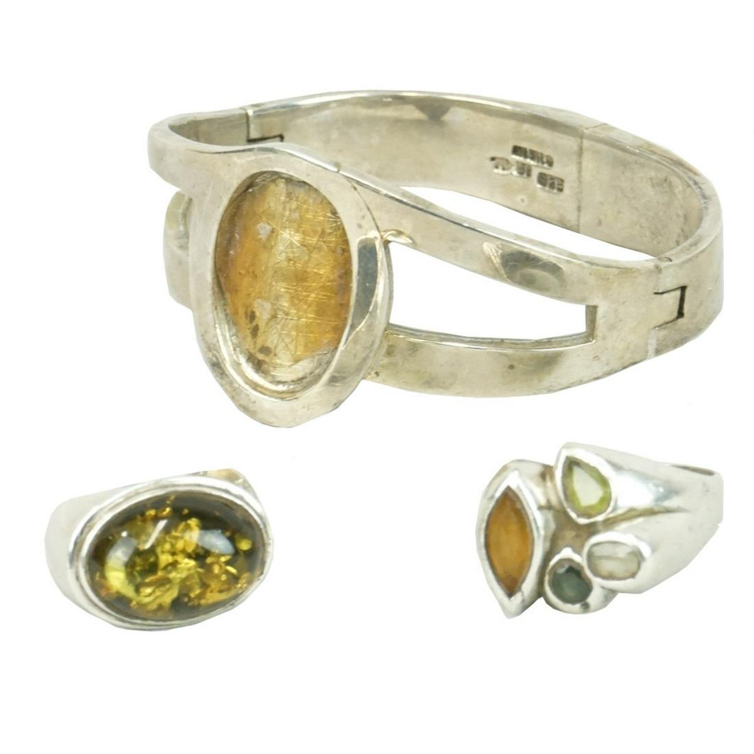 Bracelet and Rings (1 of 1)