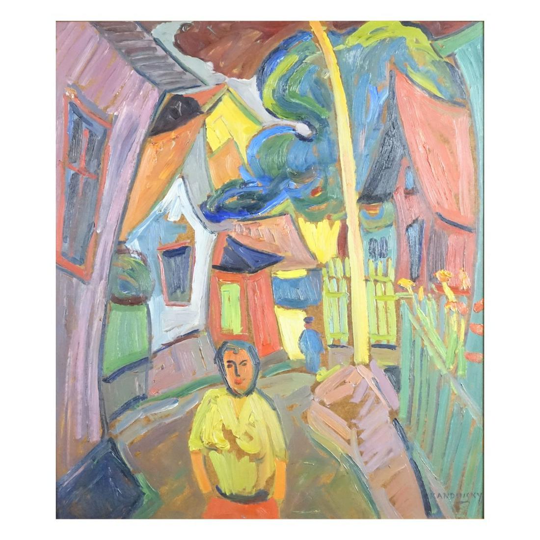 Attrib: Wassily Kandinsky (1866 - 1944) (1 of 4)