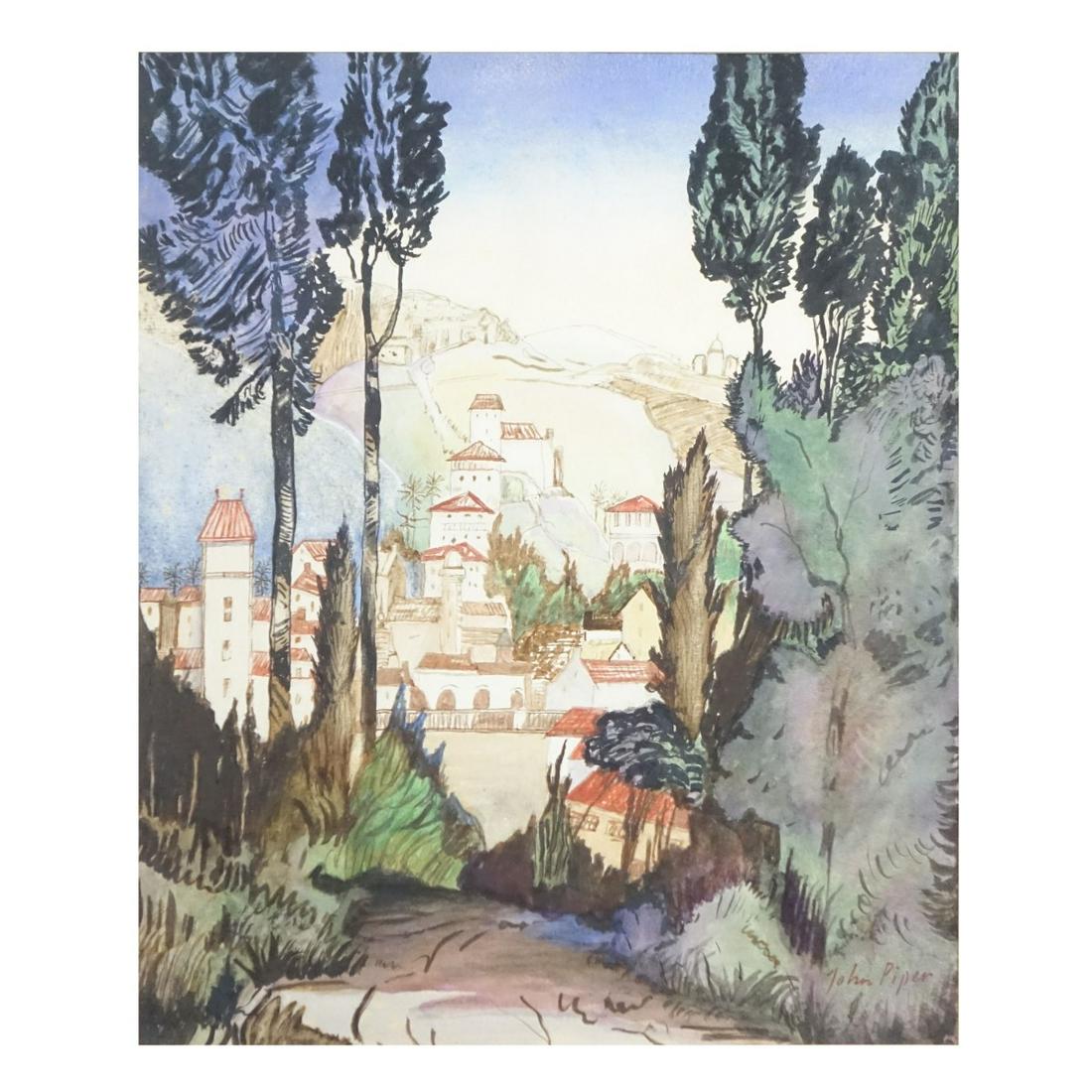 Attrib: John Piper (1903 - 1992) (1 of 4)