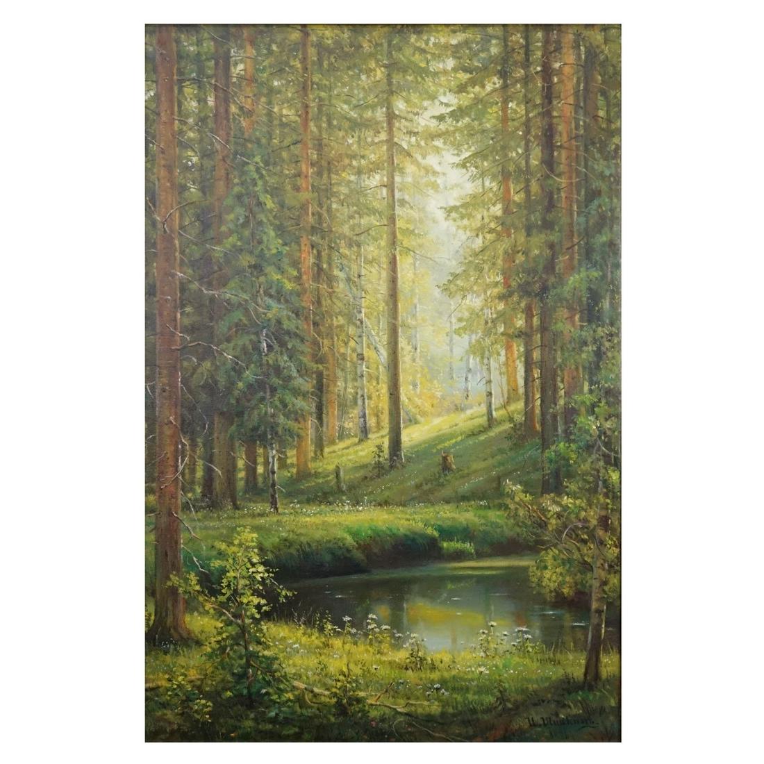 Attrib: Ivan Ivanovich Shishkin (1831/32 - 1898) (1 of 4)