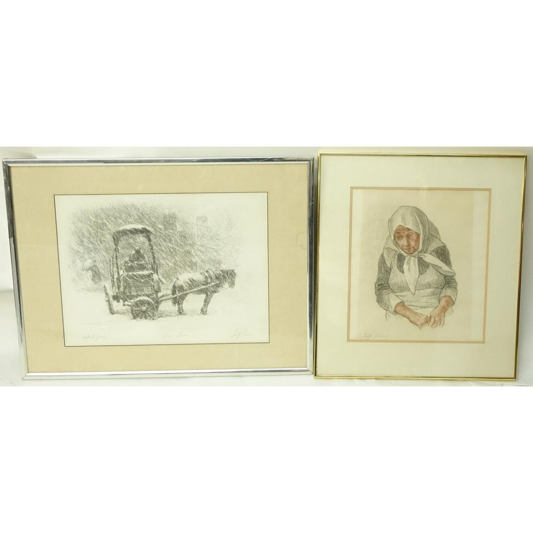 Two (2) Tully Filmus (1903 -1998) Lithographs (1 of 8)